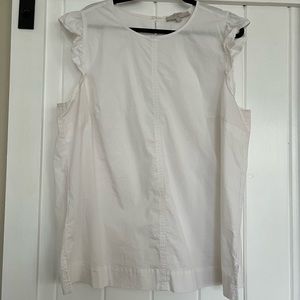 Woman’s plus size white top
